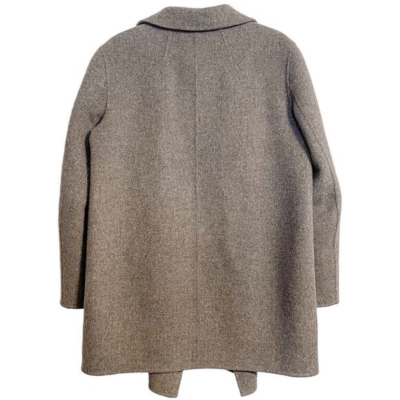 Theory Clairene Double Face Wool Cashmere Jacket Grey - Picture 5 of 10